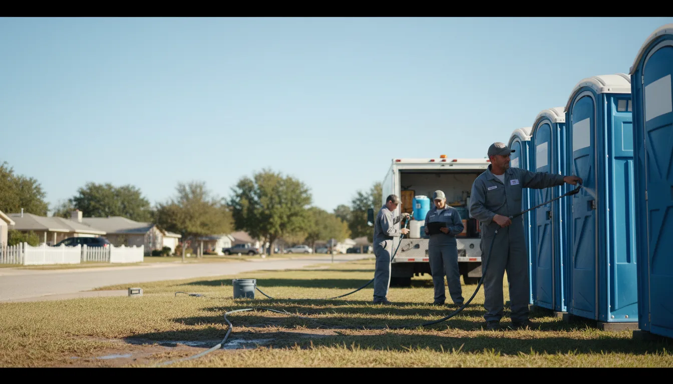 Long-Term Portable Toilet Rental in Goliad, TX near me